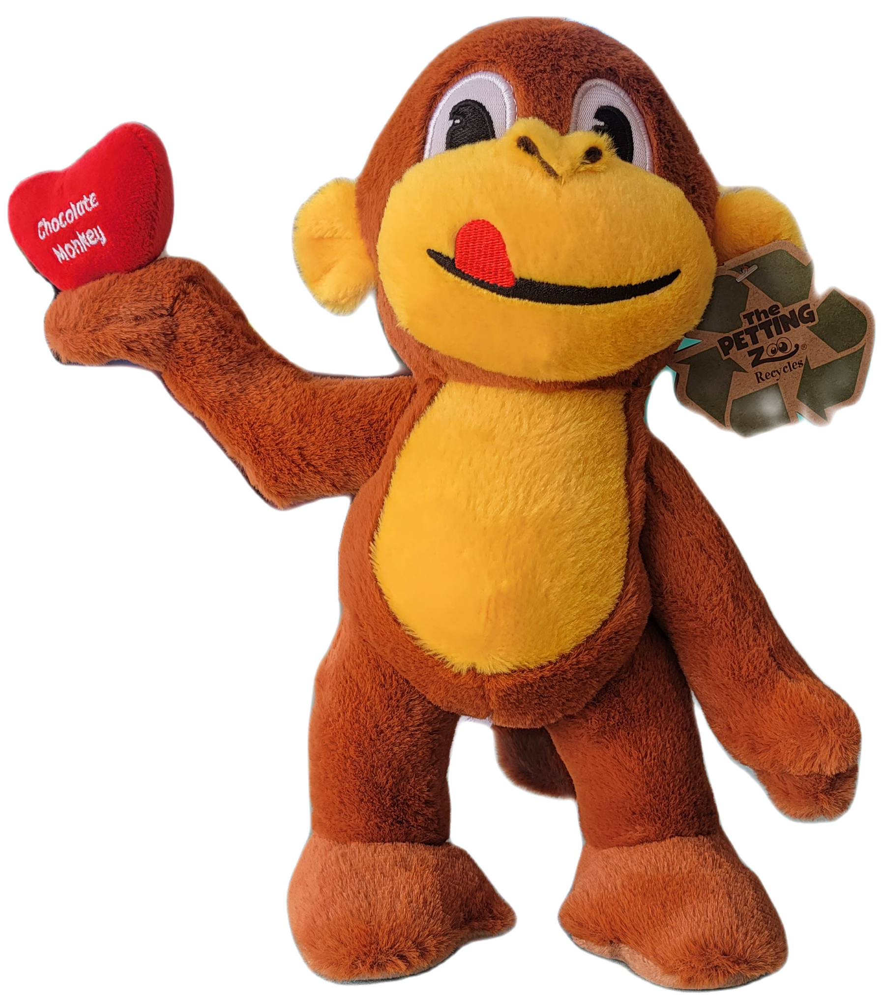 Standing Monkey with Apple