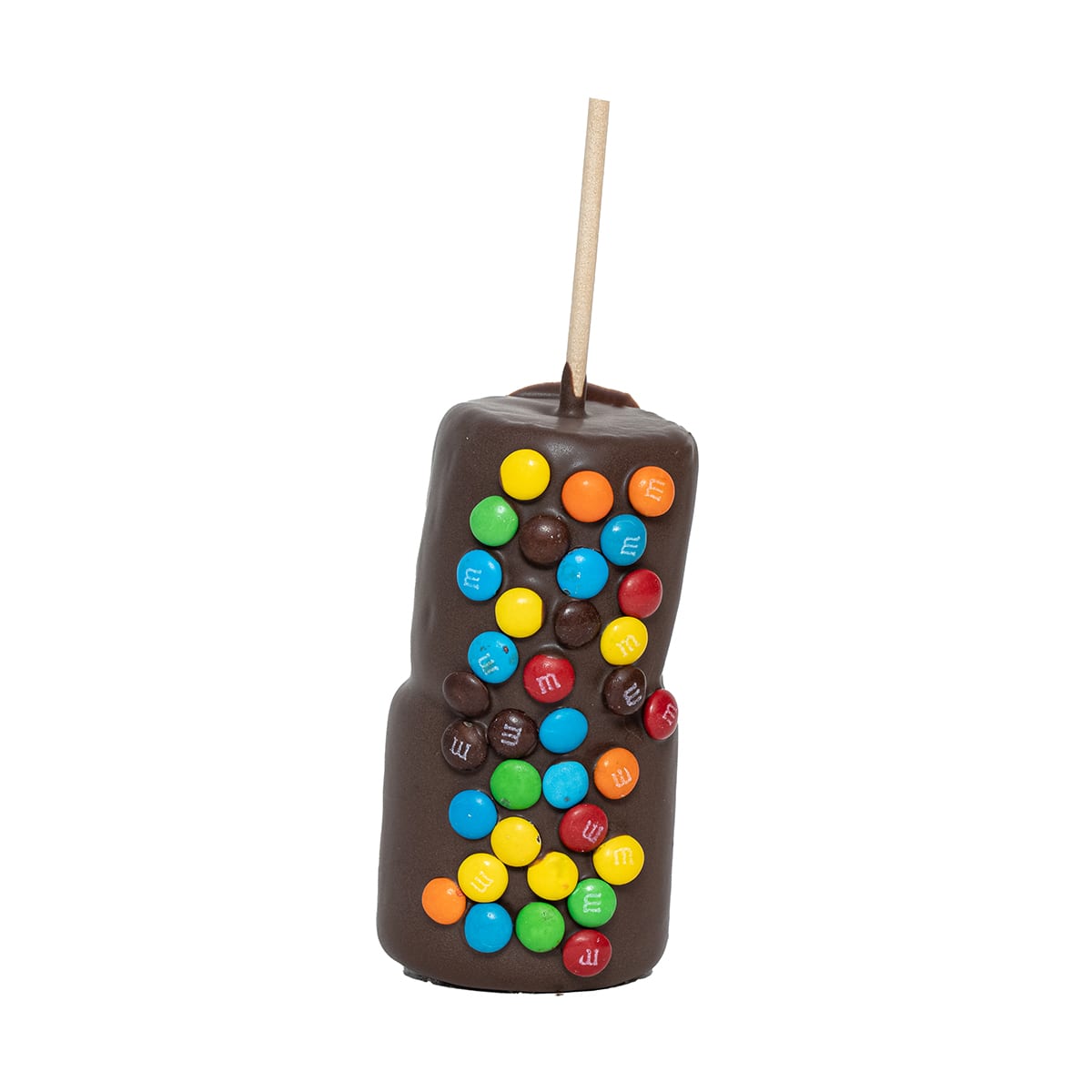 Marshmallow with M&M's