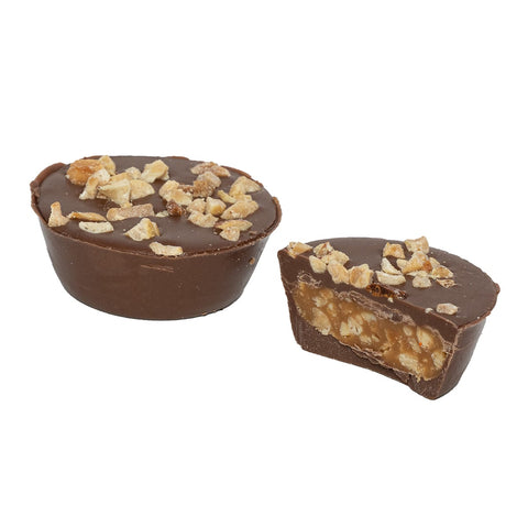Chocolate with Caramel and Peanuts Cup