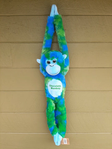 39" Blue and Green Monkey
